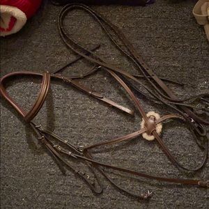 HDR figure 8 bridle and braided reins